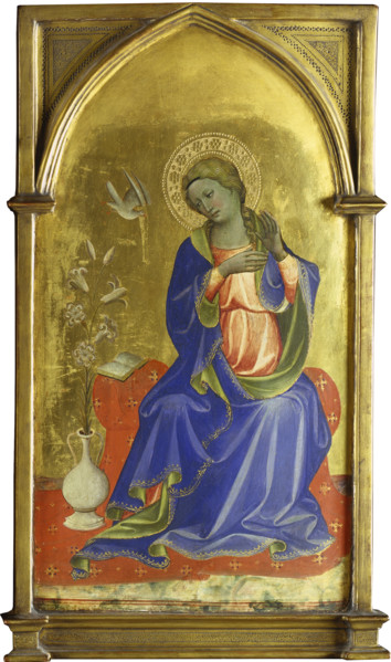 Virgin Annunciate, 1404-1407. Creator: Gherardo di Jacopo.