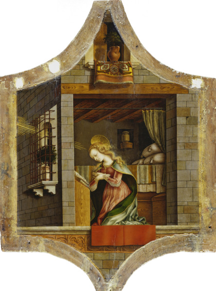 The Virgin Annunciate, 1482. Creator: Carlo Crivelli.