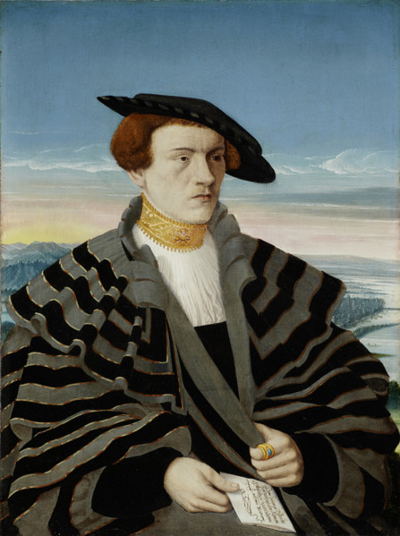 Portrait of Gilbrecht von Holzhausen, (1514-1550), 1535. Creator: Conrad Faber von Creuznach.