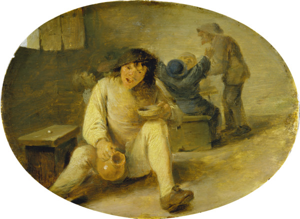 Drunken Peasant, c1633-1634. Creator: Adriaen Brouwer.