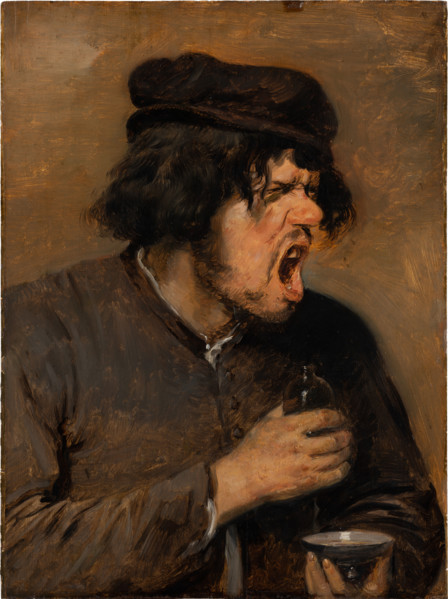 The Bitter Potion, c1636-1638. Creator: Adriaen Brouwer.