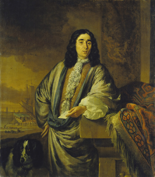 Portrait of a Dutch Merchant, c1685-1688. Creator: Jan Weenix.