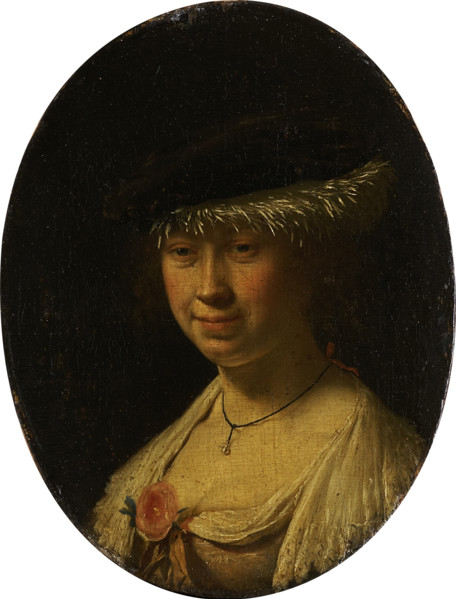 Portrait of a Woman with a Cap, 1658. Creator: Frans van Mieris I.