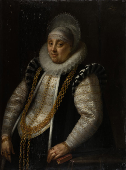Portrait of a Woman, 1613. Creator: Gortzius Geldorp.