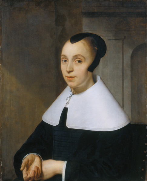 Portrait of a Woman, 1656. Creator: Bartholomeus van der Helst.