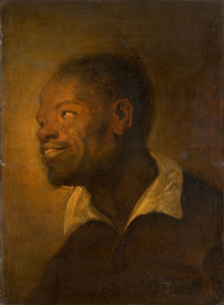 Head of a Black African, c1640-1650. Creator: Follower of Anthony van Dyck.