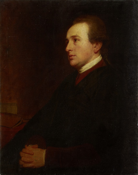 Portrait of a Young Man at his Desk, 1775-1795. Creator: George Romney.