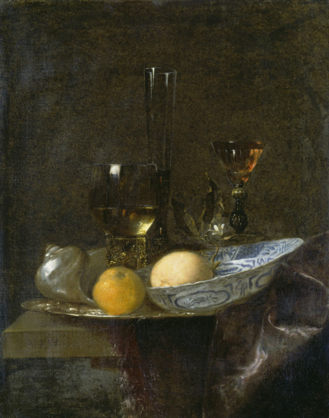 Still life with Oranges, c1670. Creator: Unknown.