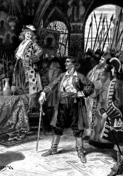 Peter the Great, the new play at the Lyceum, 1898. Creator: Unknown.
