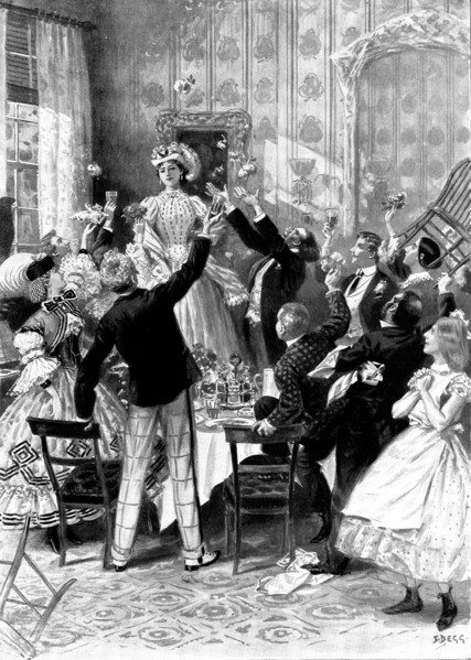 Trelawny of 'The Wells,' Mr. Pinero's new play at the Court Theatre, 1898. Creator: Unknown.
