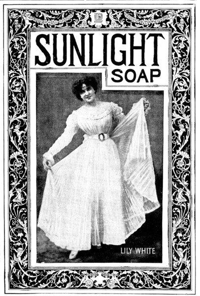 Advertisement for Sunlight Soap, 1898. Creator: Unknown.