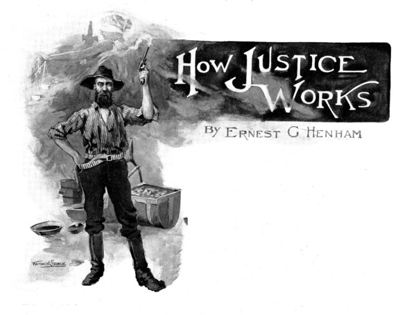 How Justice Works, 1898. Creator: Unknown.
