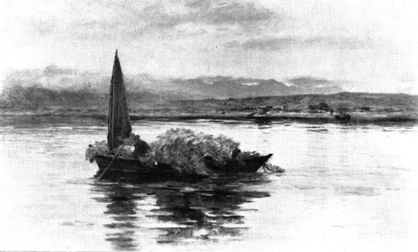 Pictures from the Royal Academy: Bringing Home the Bracken - Colin Hunter, A.R.A., 1898. Creator: Unknown.