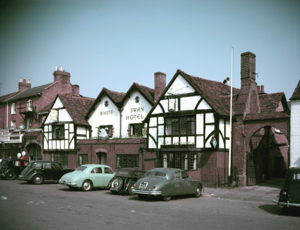 The White Swan Hotel, Statford-upon-Avon, Warwickshire, c1955-1965.  Creator: Arthur Charles Kirby Ware.