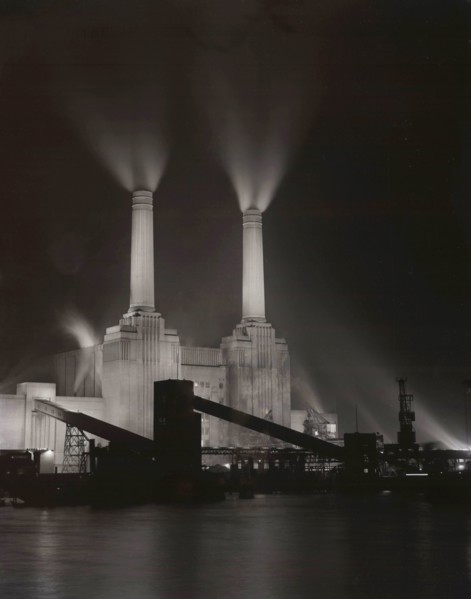 Battersea Power Station, London, c1955. Creator: Arthur Charles Kirby Ware.