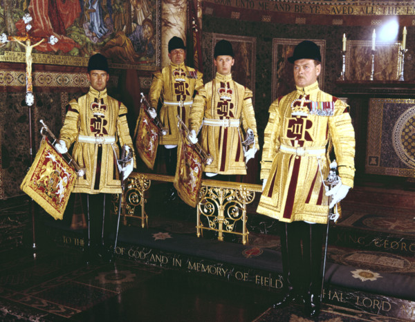 The State Trumpeters used at the Coronation of Queen Elizabeth II, 1953. Creator: Arthur Charles Kirby Ware.