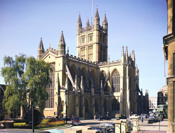 Bath Abbey, Somerset, c1955-1970. Creator: Arthur Charles Kirby Ware.