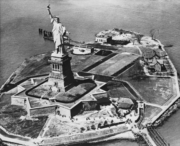 Statue of Liberty, New York City, c1955. Creator: Arthur Charles Kirby Ware.