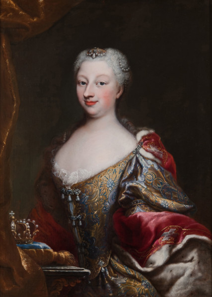 Polyxena of Hesse-Rotenburg (1706-1735), Queen of Sardinia, 1728-1730. Creator: Clementi, Maria Giovanna, (La Clementina) (1692-1761).
