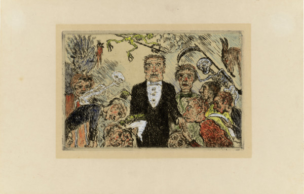 Les Péchés Capitaux (The Deadly Sins), 1888-1904. Creator: Ensor, James (1860-1949).