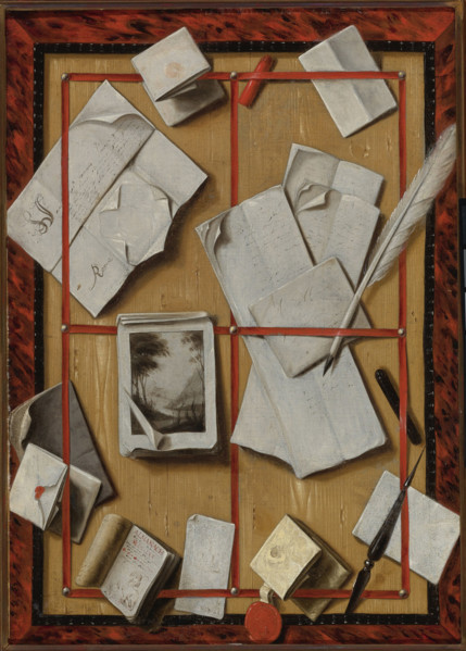 Trompe l'oeil, 1665. Creator: Gijsbrechts, Cornelis Norbertus (before 1657-after 1675).