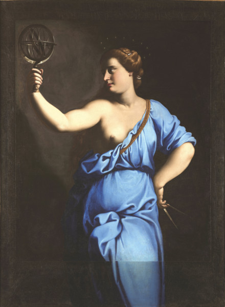 The Muse Urania, c1620. Creator: Gramatica (Grammatica), Antiveduto (1571-1626).