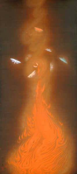 Dancing in the Flames, 1925. Creator: Gyoshu, Hayami (1894-1935).
