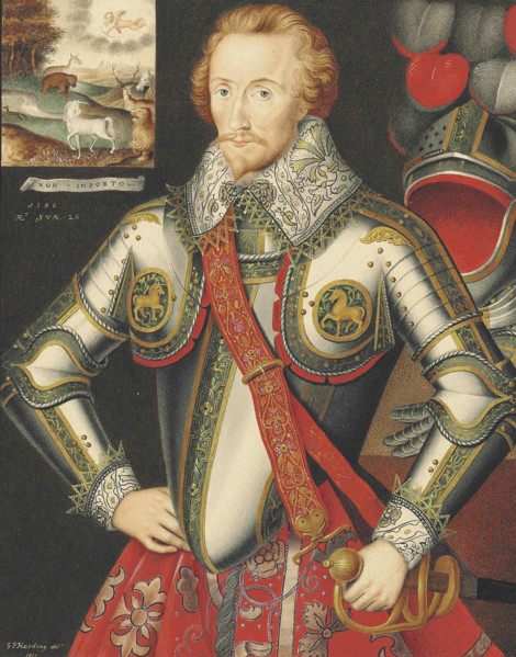 Portrait of Henry Windsor, 5th Baron Windsor (1562-1605), 1817. Creator: Harding, George Perfect (1781-1853).