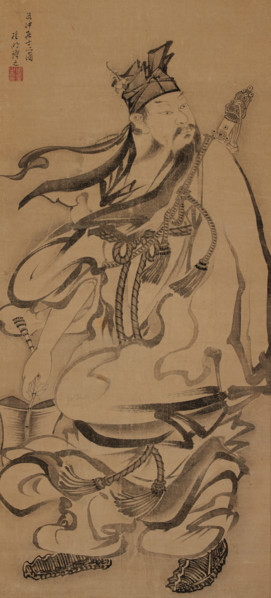Lü Dongbin, Second Half of the 18th cen.. Creator: Jakuchu, Ito (1716-1800).