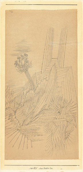 The garden gate, 1925. Creator: Klee, Paul (1879-1940).
