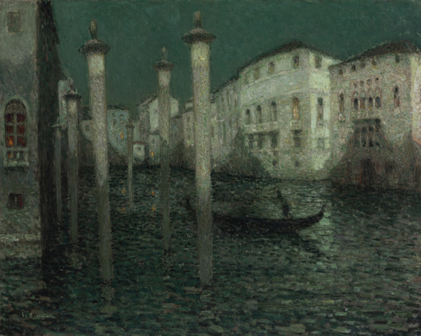 The Grand Canal, Venice, 1914. Creator: Le Sidaner, Henri (1862-1939).