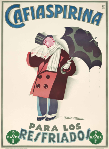 Cafiaspirina, 1930. Creator: Mauzan, Luciano Achille (1883-1952).