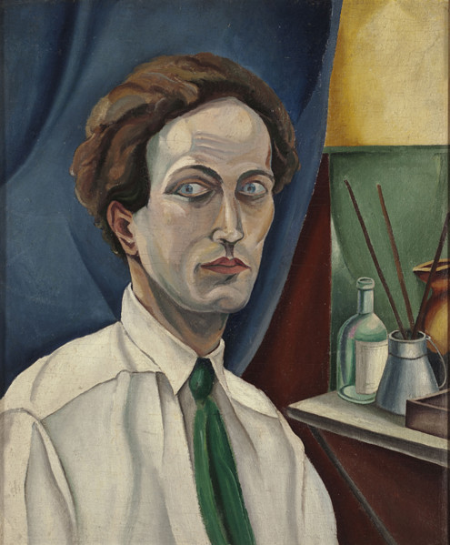 Self-portrait, 1917. Creator: Paresce, Renato (1886-1937).