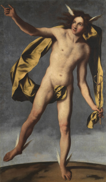Mercury, 1660-1670. Creator: Pietro della Vecchia (1603-1678).