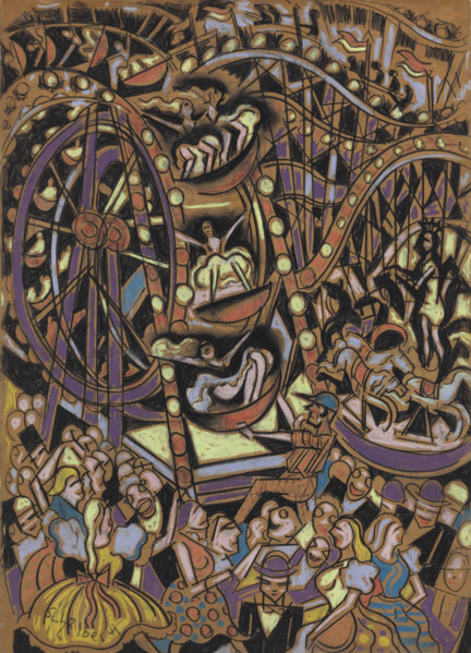 Amusement Park, c1930. Creator: Scheiber, Hugo (1873-1950).