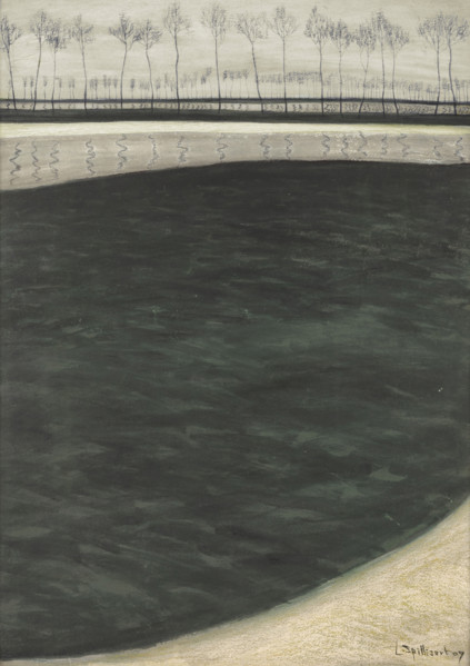 The Canal, 1909. Creator: Spilliaert, Léon (1881-1946).