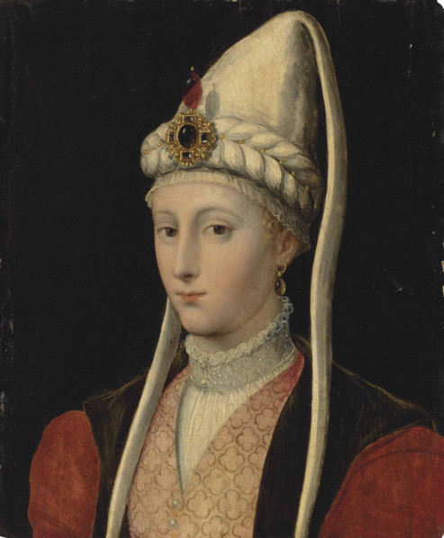 Portrait of Roxelana. Creator: Titian, (after .