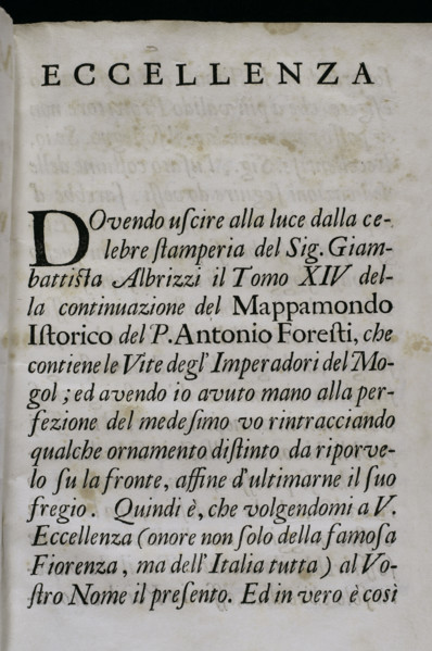 Mappamondo Istorico, Volume VIII, Mughal Empire, 1733.  Creator: Antonio Foresti.