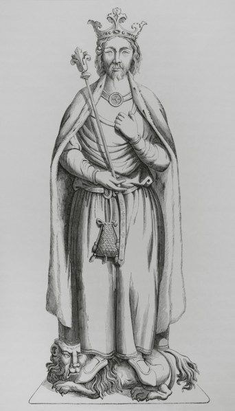 Charles the Simple, (879-929), King of West France, (898-922), 16th century (1878).  Creator: Unknown.