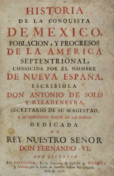 Historia de la Conquista de México