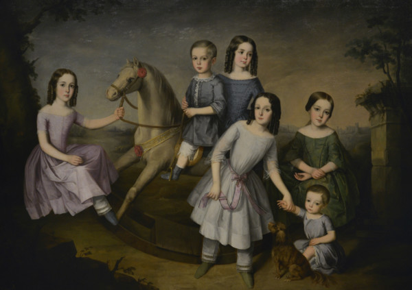 The children of the Lara family, 1832.  Creator: Jose Roldan Martinez.