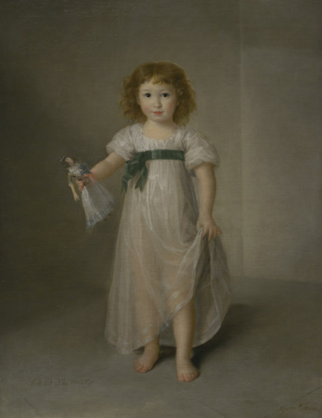 Manuela Isidra Téllez-Girón, future Duchess of Abrantes, 1797. Creator: Agustin Esteve y Marqués.