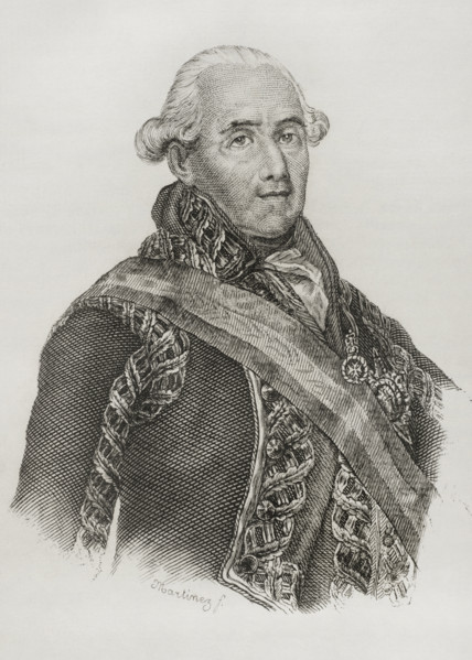 Ventura Caro Maza de Lizana, (1742-1809), Captain General of Valencia, Spanish military, 1851.  Creator: Unknown.