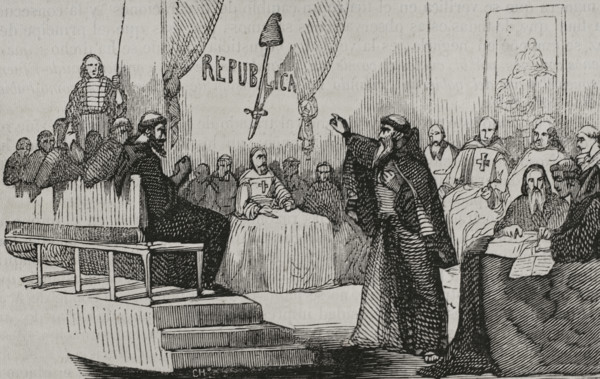Secret society of republican friars, War of Roussillon, (1793-1795), 1851. Creator: Unknown.