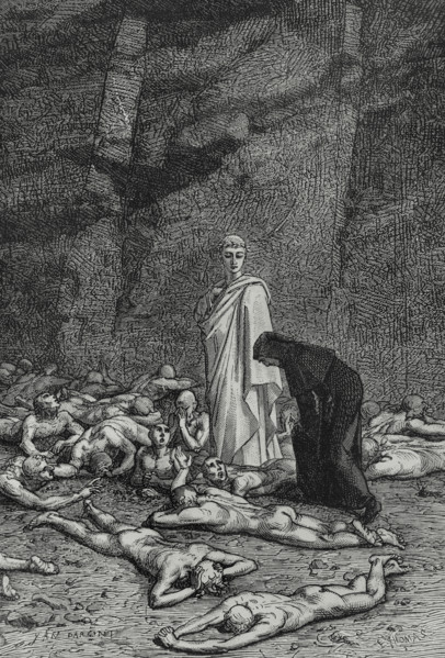 The Divine Comedy, (1307-1321): Purgatory, 1888.  Creator: Jean Edouard Dargent.