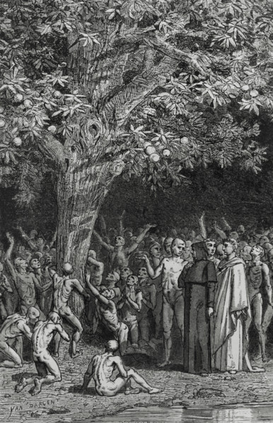 The Divine Comedy, (1307-1321): Purgatory, 1888.  Creator: Jean Edouard Dargent.