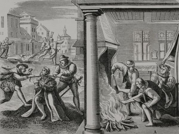 French Wars of Religion, 16th century, (1587), 1877.  Creator: Unknown.