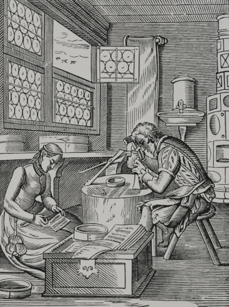 Clasp maker, 16th century, (1787). Creator: Unknown.
