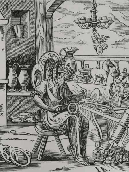 Coppersmith, 16th century, (1878).  Creator: Unknown.