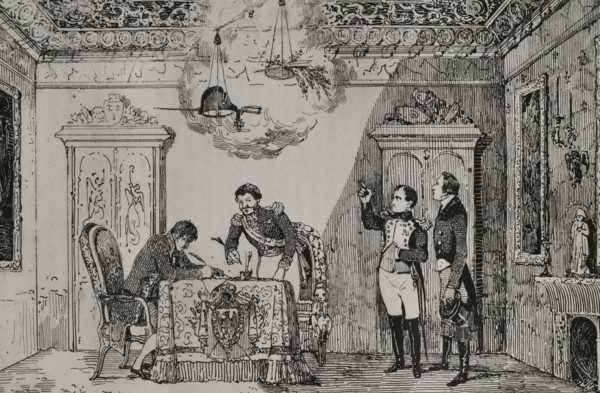 Treaty of Fontainebleau (October 27, 1807), 1851.  Creator: Unknown.